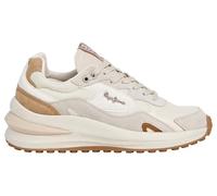 Pepe Jeans Winslow Fierce W - Tenis para Mujer, Beige Crudo Blanco, 3 UK