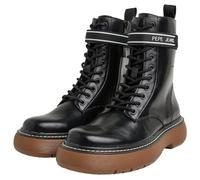 Pepe Jeans Yoko FACT, Bota de Moda Mujer, Negro, 38 EU