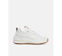 Pepe Jeans Zapatilla Winslow de mujer con suela alta. Blanco Total 37