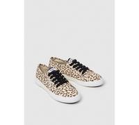 PEPE JEANS Zapatillas de lona Brady Leo. Color Leopardo
