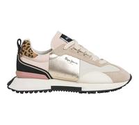 Pepe Jeans Zapatillas de Piel Archer Wilder Beige