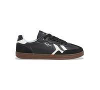 Pepe Jeans Zapatillas de piel Ball Zero Negro 45