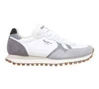 Pepe Jeans Zapatillas de Piel Brti-On Master Blanco