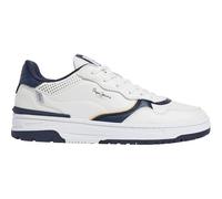 Pepe Jeans Zapatillas de Piel Chester Basic Blanco