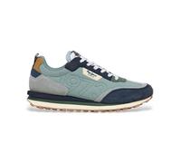 Pepe Jeans Zapatillas de Piel Foster Connect Verde