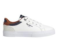 Pepe Jeans Zapatillas de Piel Kenton Court Blanco