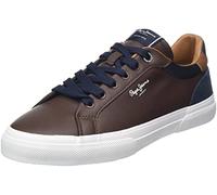 Pepe Jeans Zapatillas De Piel Kenton Court Marrón