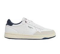 Pepe Jeans Zapatillas de Piel Kore Brit Blanco