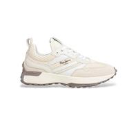 Pepe Jeans Zapatillas de Piel Lucky Blanco Roto
