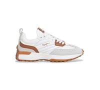 Pepe Jeans Zapatillas de Piel Lucky Class Blanco