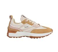 Pepe Jeans Zapatillas de Piel Lucky Print Beige