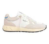 Pepe Jeans Zapatillas de Piel Marlon Divided Blanco