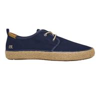 Pepe Jeans Zapatillas de piel Port Tourists azul marino beige mujer 43