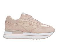 Pepe Jeans Zapatillas de Piel Rusper Gala Nude