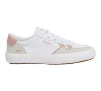 Pepe Jeans Zapatillas de Piel Travis Brit Blanco