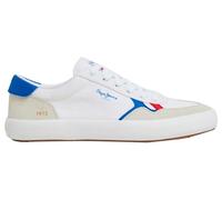 Pepe Jeans Zapatillas de Piel Travis Brit Blanco