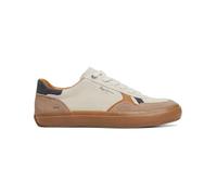 Pepe Jeans Zapatillas de Piel Travis Retro Blanco