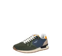 Pepe Jeans Zapatillas deportivas bajas 'Brit Camp' azul oscuro / gris claro / oliva, Talla 45