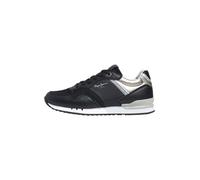 Pepe Jeans Zapatillas deportivas bajas 'London Snake' negro / blanco 39 negro / blanco