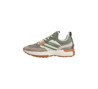 Pepe Jeans Zapatillas deportivas bajas 'Lucky Max' beige claro / chocolate / verde pastel / verde oscuro / naranja / plata 41 EUR