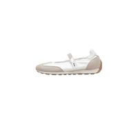 Pepe Jeans Zapatillas Estilosas Mujer - Bailarinas Blancas con Detalles en Beige - Bailarinas con Velcro - Moda - Versátiles y Cómodas - Modelo PLS400029-847 - 40 EU