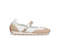 Pepe Jeans Zapatillas Estilosas Mujer - Bailarinas Blancas con Detalles en Beige - Bailarinas con Velcro - Moda - Versátiles y Cómodas - Modelo PLS400029-847 - 37 EU