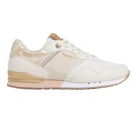 Pepe Jeans Zapatillas deportivas bajas 'LONDON SNAKE' beige / rosa / blanco, Talla 41