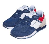 Pepe Jeans London Urban B Tenis para Niños, Azul (Navy), 2.5