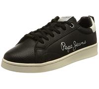 Pepe Jeans Zapatillas Milton Essential para Mujer, 999 Negro, 39 EU