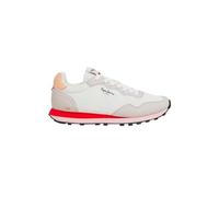Pepe Jeans Natch Basic W, Zapatillas para Mujer, Blanco (White), 7