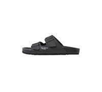 Pepe Jeans Zapatos abiertos 'ROYAL DOUBLE ' negro / blanco 40 EUR