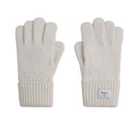 Pepe Jeans Zoe Gloves Guantes, Blanco (Mousse White), 80 para Niñas