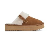 Pepe Jeans Zuecos de Piel Dissy North marrón