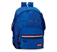 Pepe JeansOverlap Adaptable BackpackNiñosMochilasAzul (549beat)1x1x1 Centimeters (W x H x L)