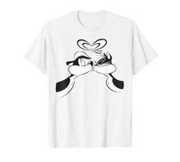Pepe Le Pew Beso de San Valentín Camiseta
