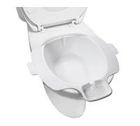PEPE Mobility Bidet Portatil para WC Universal, Baño de Asiento Acoplable | Palangana Sanitaria para Inodoro, Polipropileno, 3,5 Litros, Sin Instalación, Embarazadas y Ancianos, Hemorroides