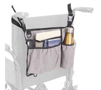 PEPE Mobility Bolsa para Silla de Ruedas con Bolsillos, Bolsa de Accesorios con Porta Documentos y Paraguas, Apto para Andadores