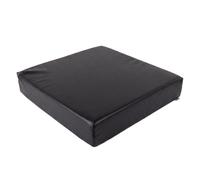 PEPE Mobility Cojín Antiescaras para Silla de Ruedas, Viscoelástico, Negro | Postural para Mayores, Asiento de Sillón, 42x42x8 cm, Funda de Tejido Lavable y Transpirable, Espuma, Fabricado en España