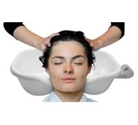 PEPE - Lavacabezas Portátil Rígido para Casa, Cama, Personas Mayores, Lavabo, Palangana, Persona Dependiente, Ancianos