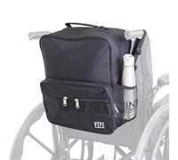 PEPE Mobility Mochila para Silla de Ruedas, Bolsa Impermeable, Negra