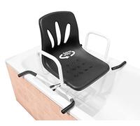 PEPE Mobility Silla Bañera Giratoria 360º, Asiento Bañera Adulto Antideslizante, Fácil Acceso Mayores, Movilidad Reducida, Negro