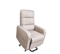 PEPE Mobility - Sillon Relax Reclinable Electrico Levanta Personas (Tela Lino) con Mando, Butaca, Sillones Elevador Confort Beige