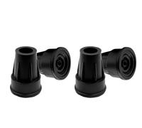 PEPE Mobility Tacos de Goma para Muletas Antideslizantes, 17-19 mm (4 uds)
