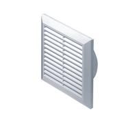 Pepeo Classic Rejilla De Ventilación 100 mm Con Malla Anti-Insectos
