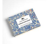 Letter Writing Set: Marbled Paper Design (Geen)