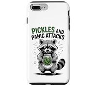 Pepinillos y ataques de pánico Divertido Mapache Carcasa para iPhone 7 Plus/8 Plus