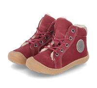 PEPINO 50 1202402/371 Barco con forro caliente de piel rugosa unisex en rojo, rojo, 24 EU