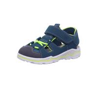 PEPINO by RICOSTA Sandalias 'Sandale Jungen 50 2900302 540 Kunststoff (Synthetik) in grau' azul / verde neón 25 EUR