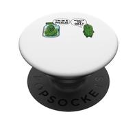 Pepino de Dibujos Animados Estoy en un pepinillo ¿Qué es el eneldo? PopSockets PopGrip Adhesivo