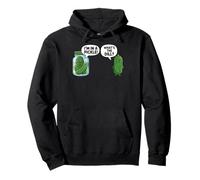 Pepino de Dibujos Animados Estoy en un pepinillo ¿Qué es el eneldo? Sudadera con Capucha